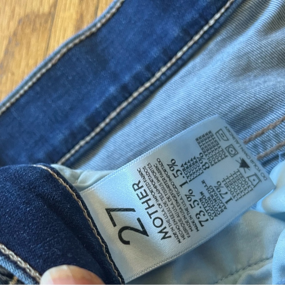 MOTHER boyfriend jeans in Smoke & Mirrors - Picture 7 of 10